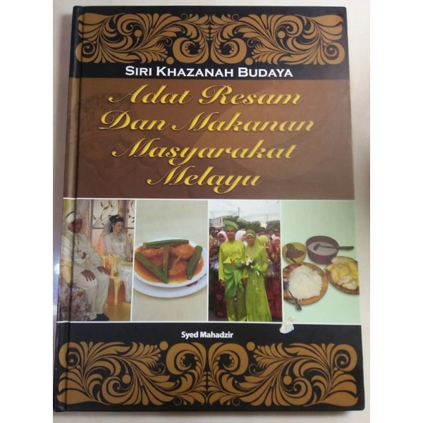 Adat Resam Dan Makanan Masyarakat Melayu (Kulit Keras) | Shopee Malaysia