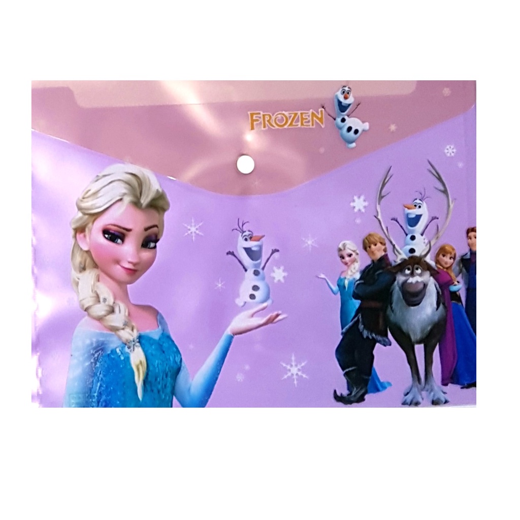 Disney Frozen A4 Paper File Folder | Children Plastic Pocket File ...