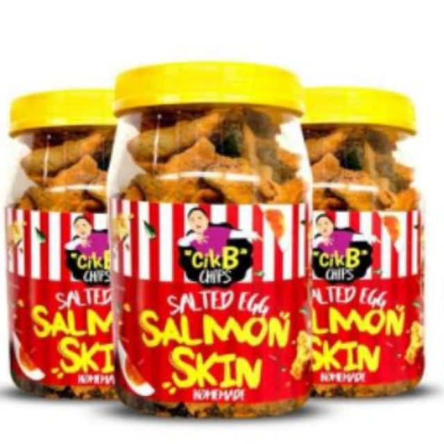 Salted Egg Salmon Skin By CikB | Shopee Malaysia