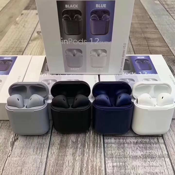 ORIGINAL InPods 12 Wireless Earbuds Bluetooth V5.0 Earphone