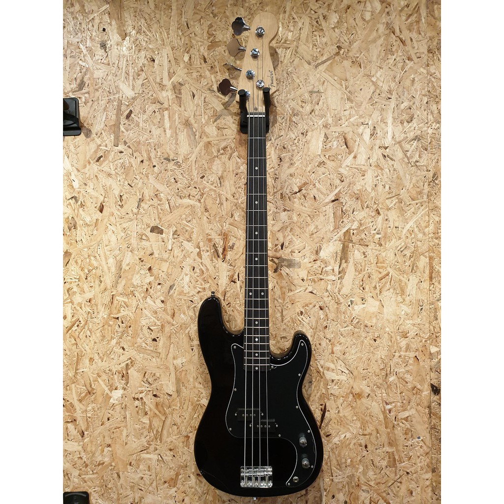 Fender 4 Strings Black Electric Bass Guitar + Free Gift # Wings Piano ...
