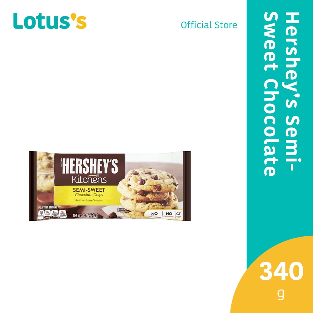 Hershey's Kitchens SemiSweet Chocolate Chips 340g Shopee Malaysia