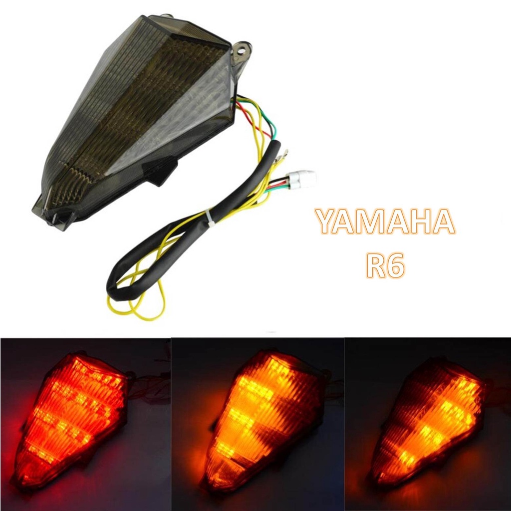 CLEAR STOCK! READY STOCK! Tail Light Yamaha R6 Integrated Intergrated ...