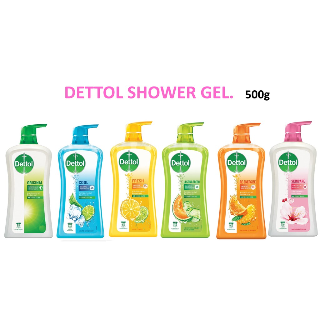 Dettol Shower Gel 500ml Shopee Malaysia