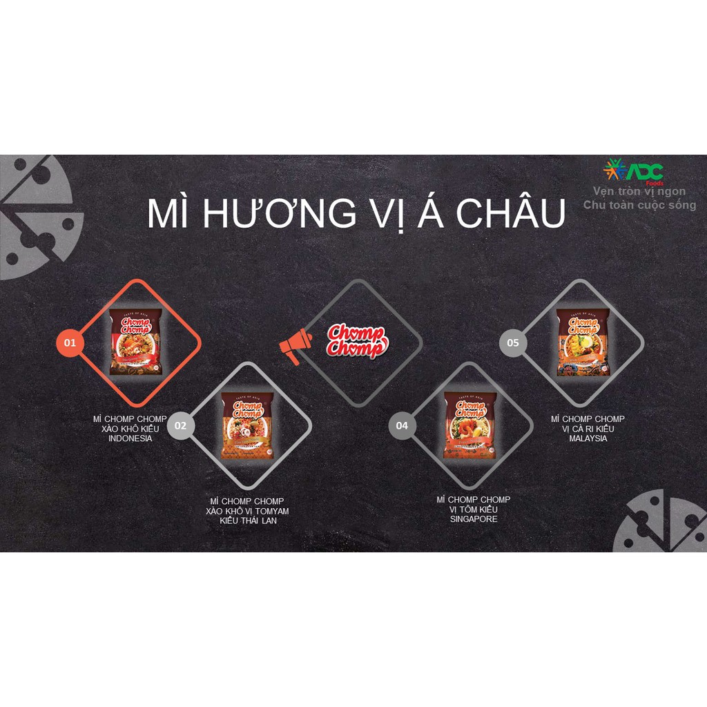 Chompchomp noodles imported from Singapore | Shopee Malaysia