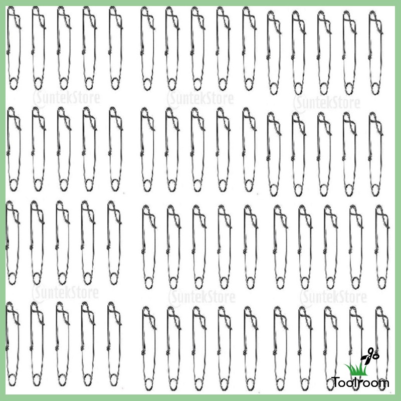 60Pcs Stainless Steel Long Line Longline Clip For Fishing Snapper Or ...