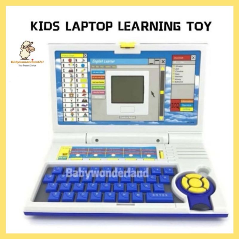 Ben 10 Kids Early Learning English Laptop Computer Komputer Kanak ...