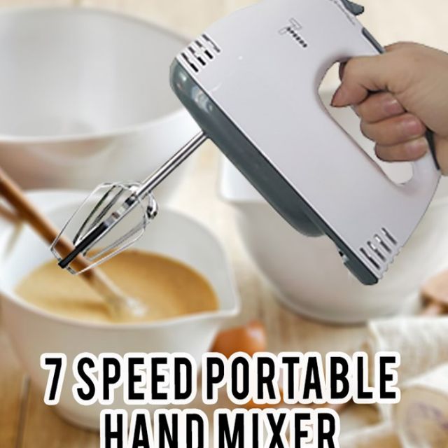 🔥PROMO ITEM🔥7 SPEED PORTABLE HAND MIXER Shopee Malaysia
