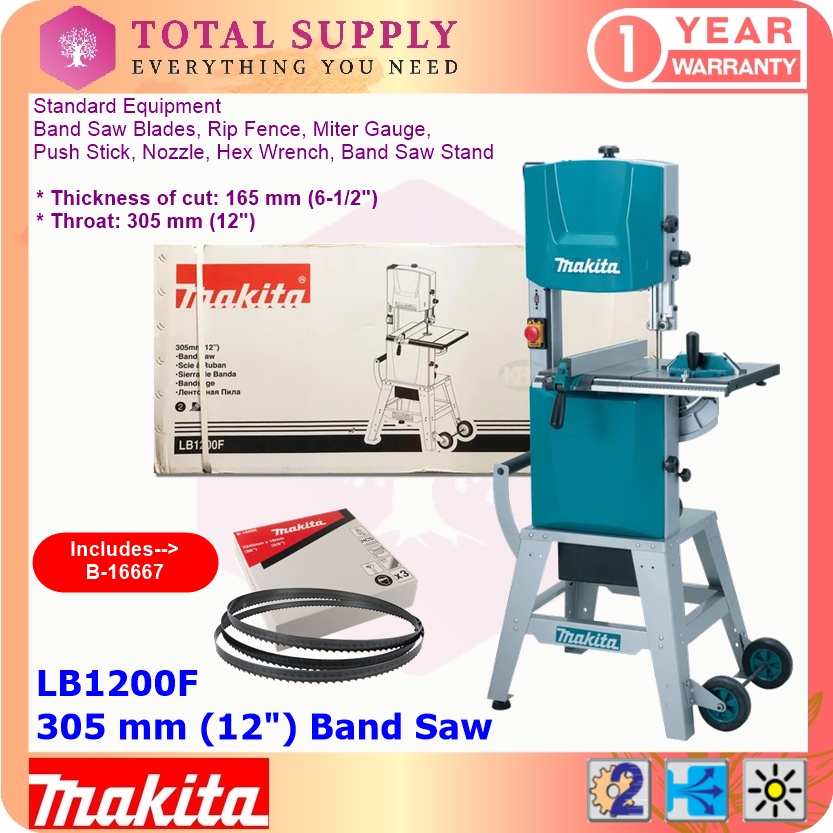 CRAZY DEALS!】LB1200F mm MAKITA Band Blade LB1200 Band | with Shopee Malaysia Saw (12\