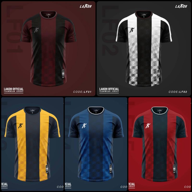 💥NEW BRAND💥LAKOH SPORT💥JERSI BOLA / JERSEY FUTSAL / JERSEY SPORT READY
