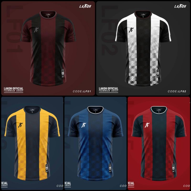 💥NEW BRAND💥LAKOH SPORT💥JERSI BOLA / JERSEY FUTSAL / JERSEY SPORT READY ...