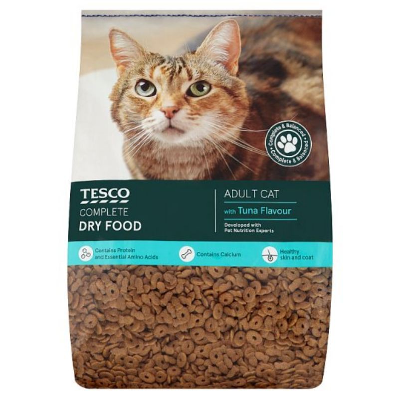 Tesco Adult Cat Complete Dry Food with Tuna Flavour 7kg Shopee Malaysia