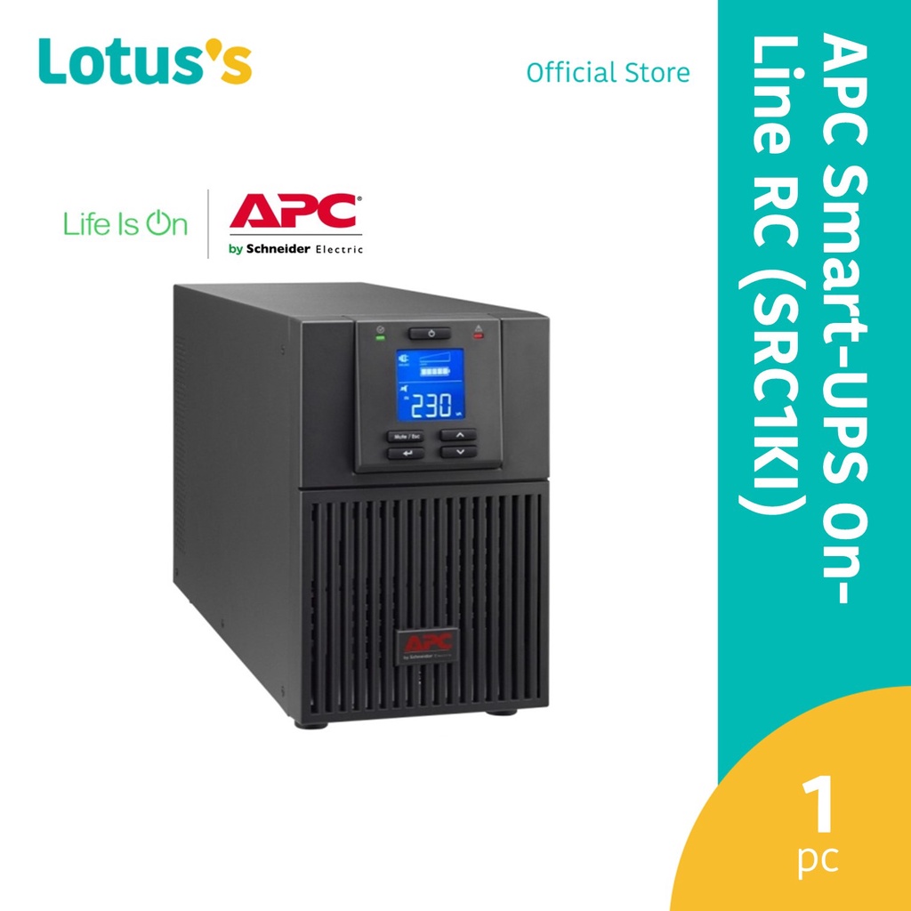 APC Smart-UPS On-Line RC 1000 VA/800 W 230V (SRC1KI) | Shopee Malaysia