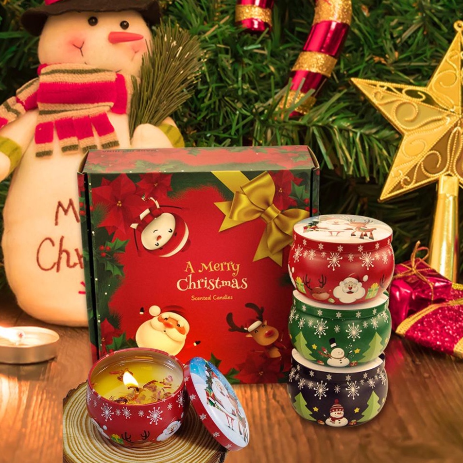 Christmas Birthday present Gift Box Scented Candles Gift Set Collection