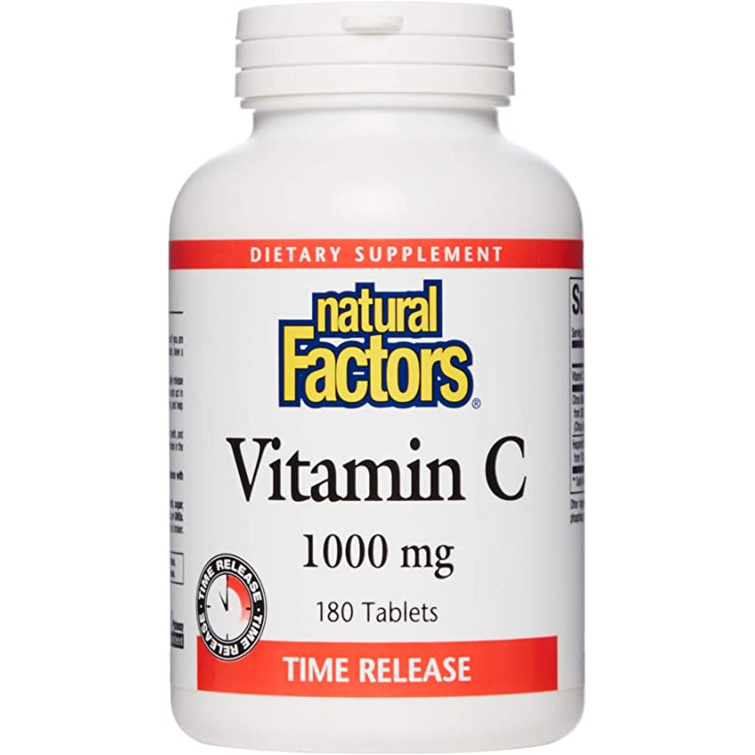 Natural Factors Vitamin C 1000mg Time Release | Shopee Malaysia