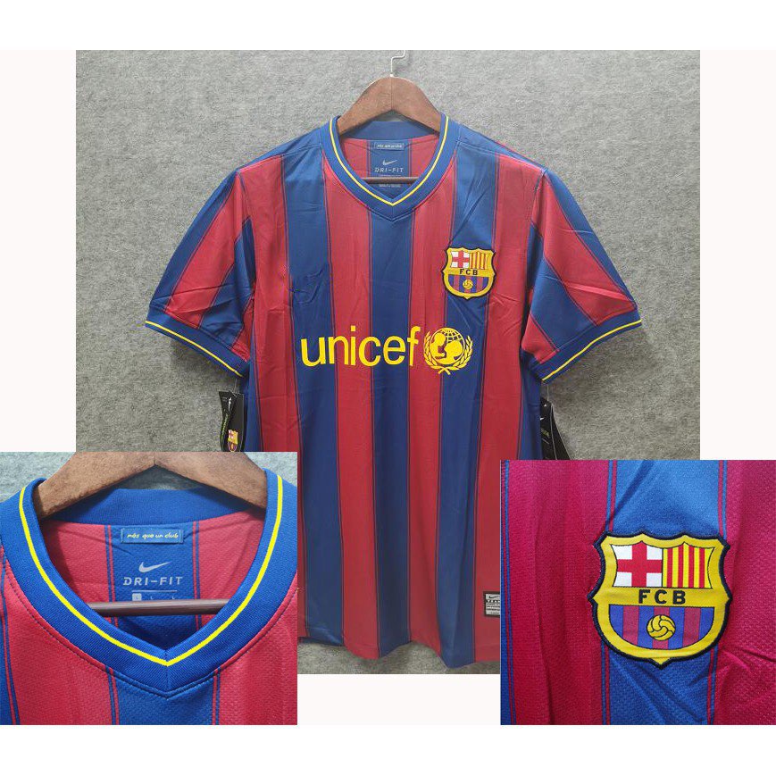 Barcelona Retro Jersey Barcelona Guradiola Inisesa Iniesta Classic