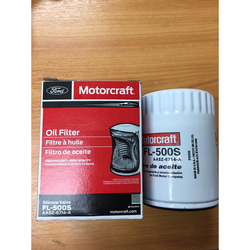 Ford Mustang 5.0 V8 Oil Filter. 