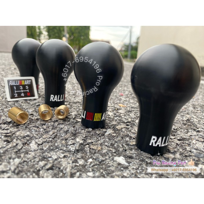 Ralliart Gear Knob Manual Ralli Art Universal Saga Iswara Wira Kancil Flx Blm Waja Satria Neo