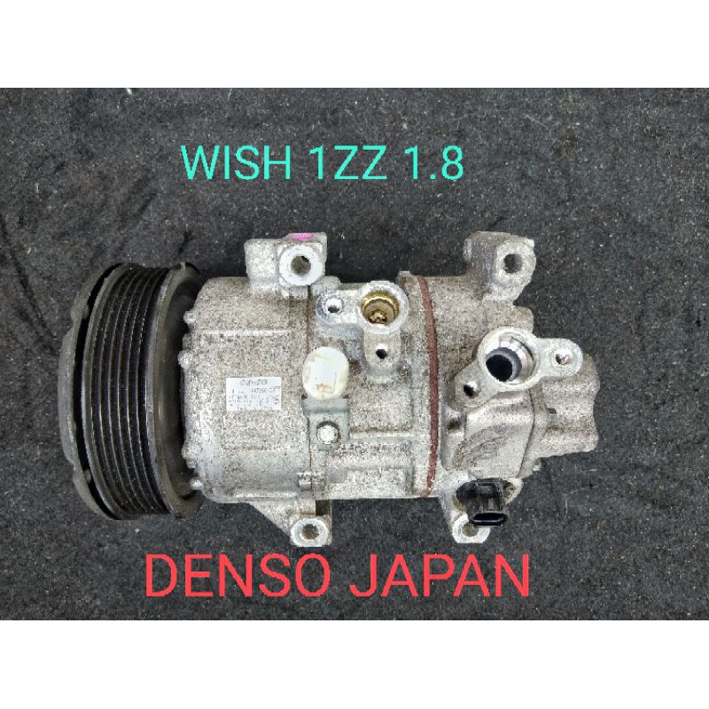 compressor aircond wish 1.8 1zz ZNE10 | Shopee Malaysia