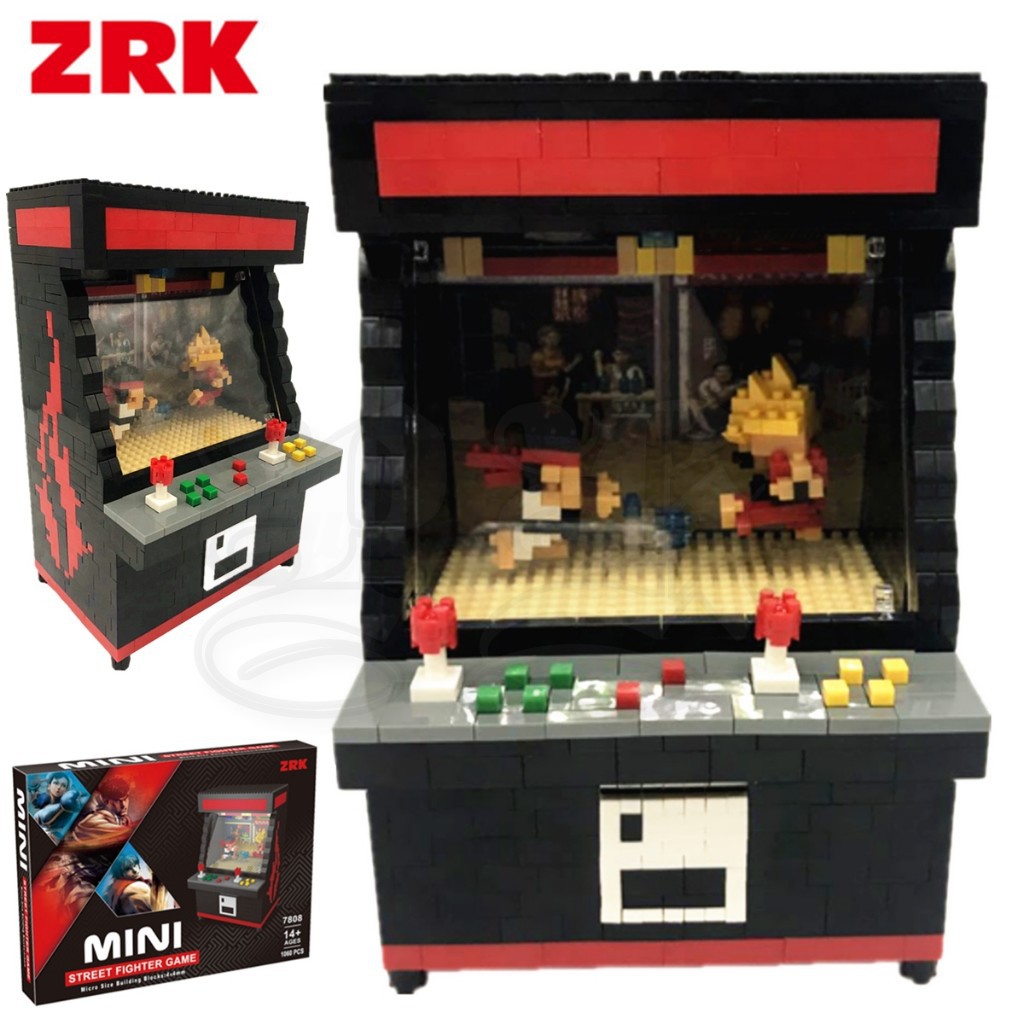 ZRK MINI STREET FIGHTER GAME MACHINE NANOBLOCK SET 7808 | Shopee Malaysia