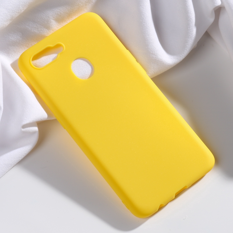 Case Oppo A9 F9 F11 Pro A5 A3 A5s A3s A71 F5 F7 A7 A9 2020 Candy Color