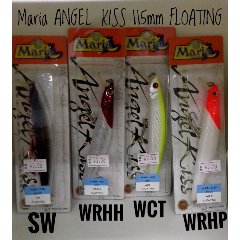 Maria Lure Angel Kiss 115mm fishing lure gewang pancing | Shopee Malaysia