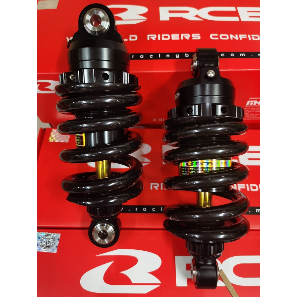 RCB LC135 Y15 RS150 MONOSHOCK S2 LINE (BLACK /GOLD ) PREMIUM EDITION ...