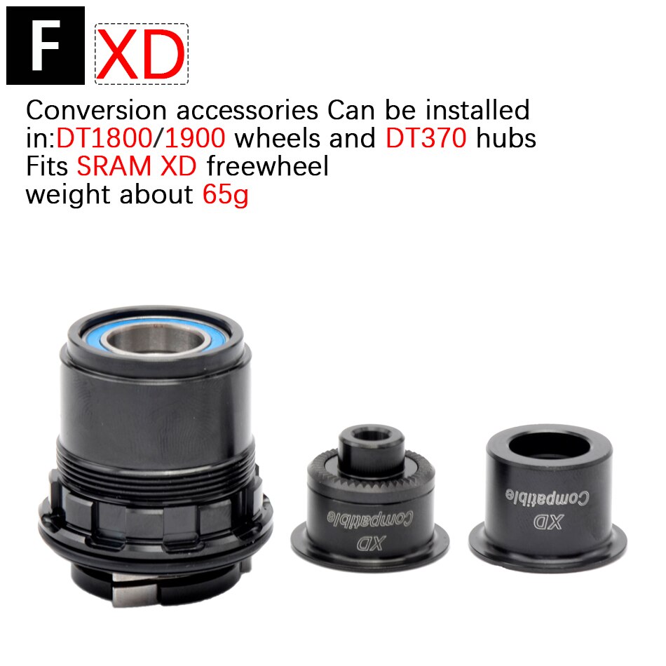 For DT SWISS hub dt 240 350 370 freehub body MTB road bike hub converter mountain bike hub end