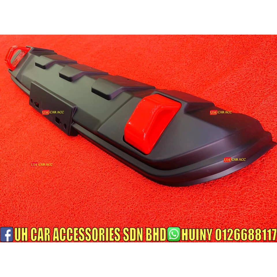 Isuzu dmax dmax 2021 2022 front bumper lower garnish bumper guard [READY STOCK] Shopee Malaysia