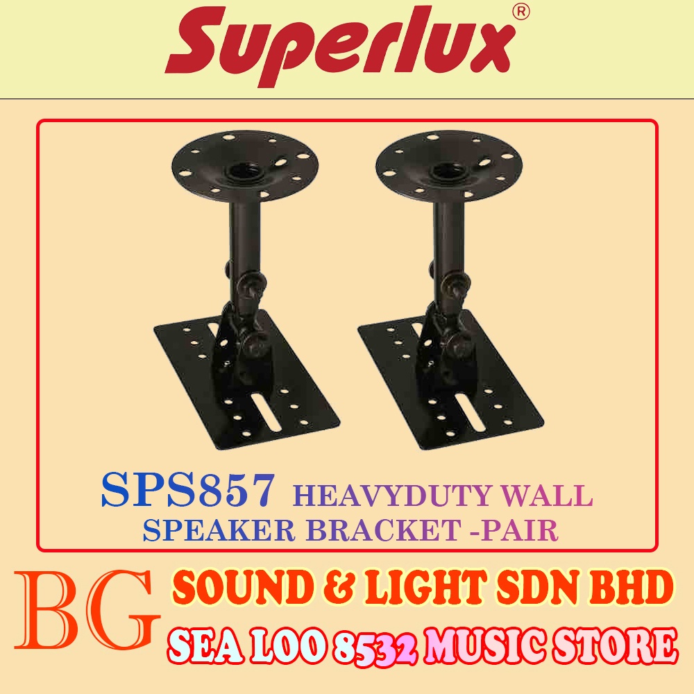 [ READY STOCK ] SUPERLUX SPS857 / SPS-857 HEAVY DUTY WALL SPEAKER ...