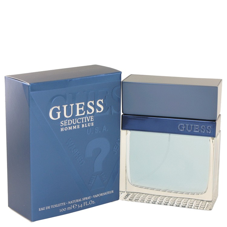 Guess Seductive Homme Blue Men 100ml New In Box Unit (EDT) | Shopee ...