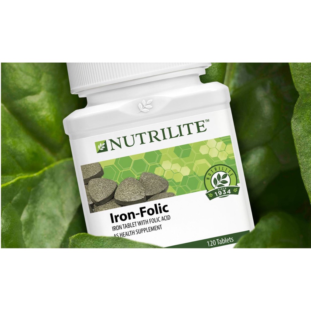 Amway Nutrilite Iron Folic - 120 Tab