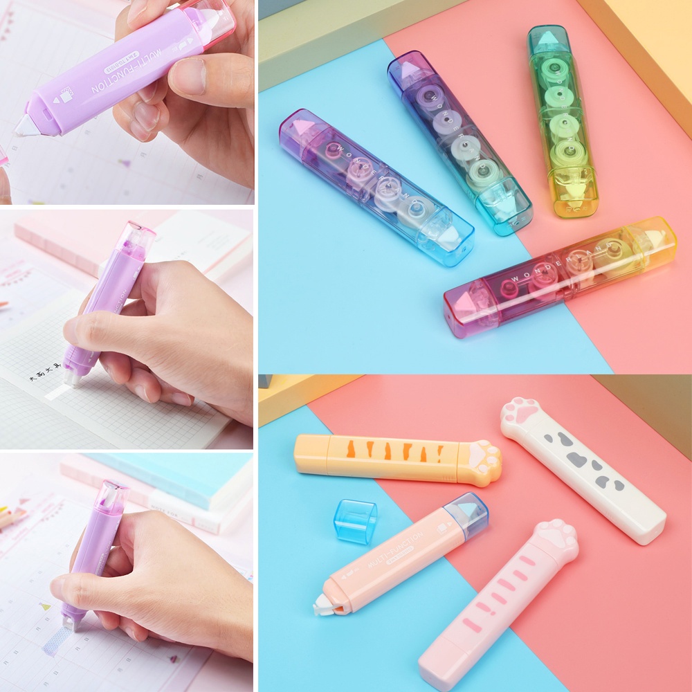Imoda Combination Set Correction Tape Portable Double Sided Adhesive ...