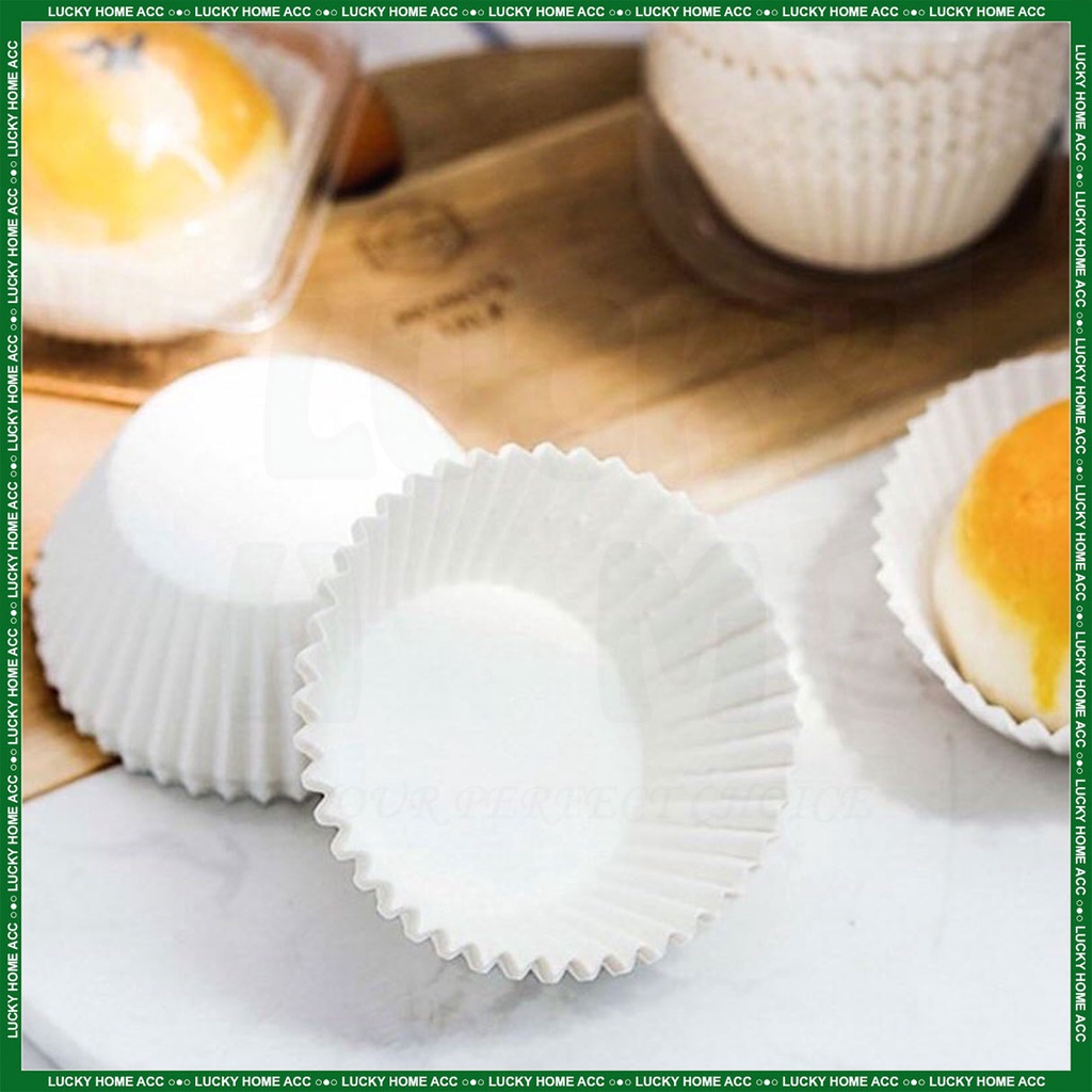 Ready Stock!!! ±1000pcs 7cm/ 8cm/ 9cm/ 11cm White Plain Paper Cup ...