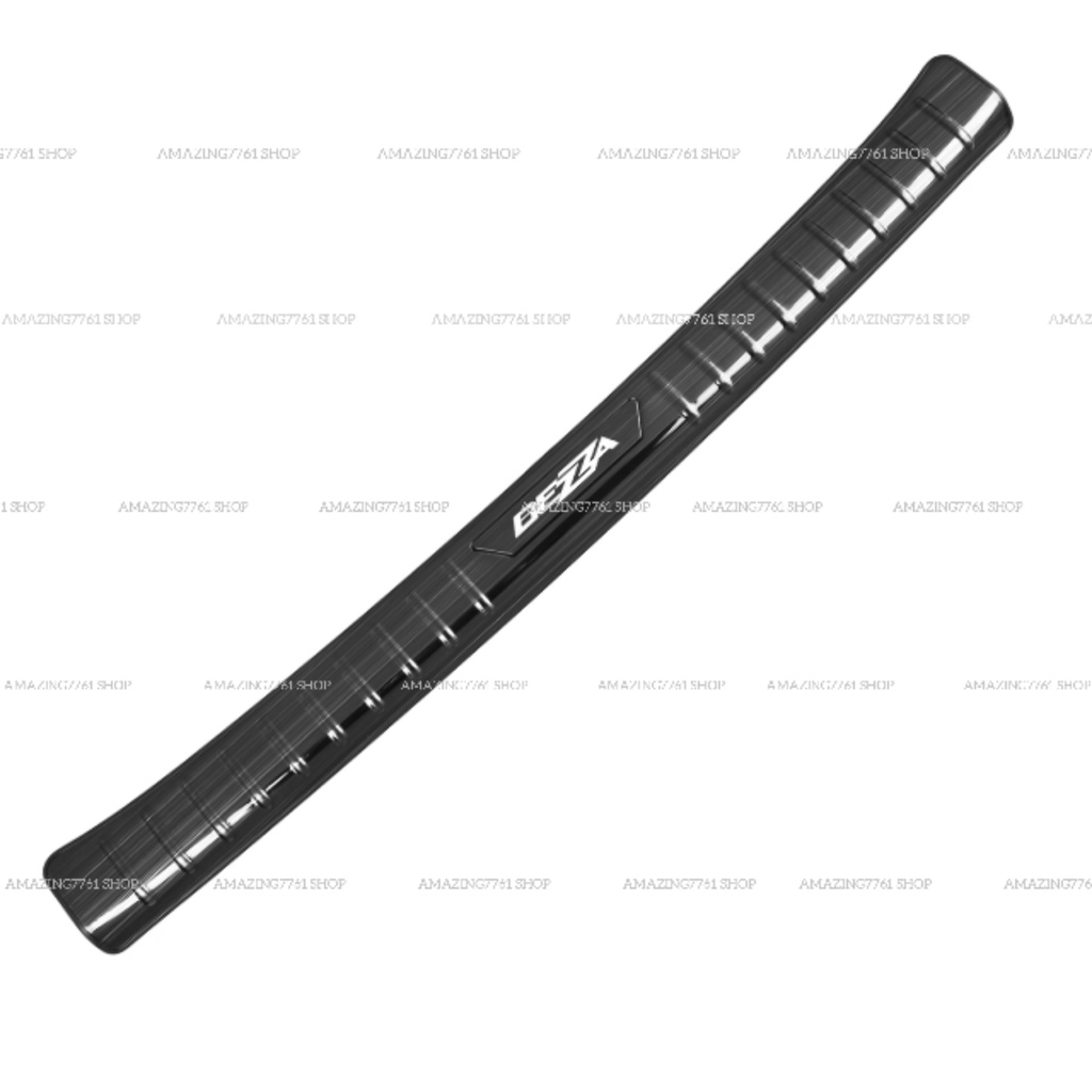 AMAZING PERODUA BEZZA 2019-2024 STAINLESS STEEL CAR REAR BUMPER PAD ...
