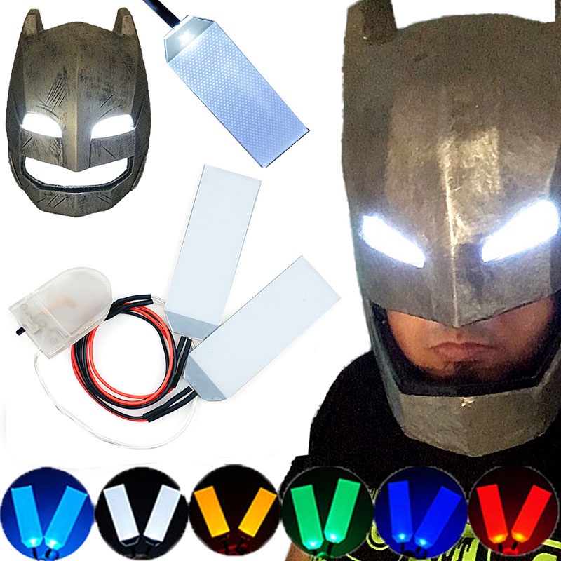 Halloween Cosplay Props Accessories White 1:1 DIY LED Light Eyes Kits ...