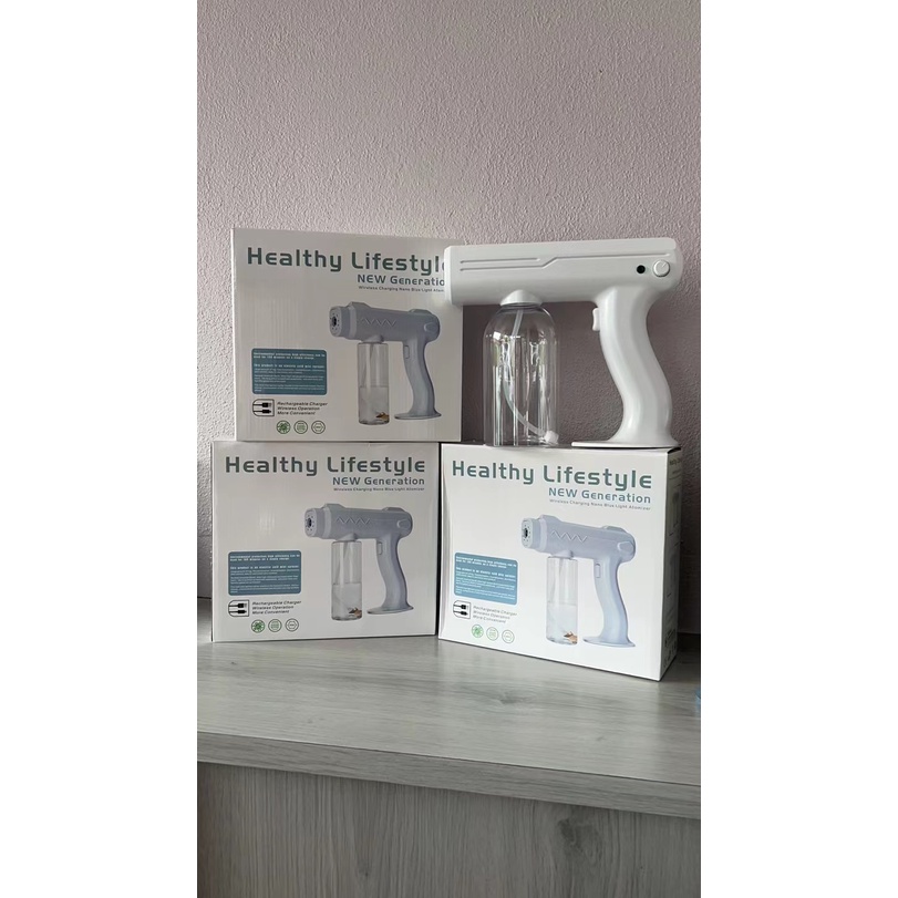 Ready Stock ‼️ HEALTHY LIFESTYLE PORTABLE BLUE LIGHT NANO STEAM