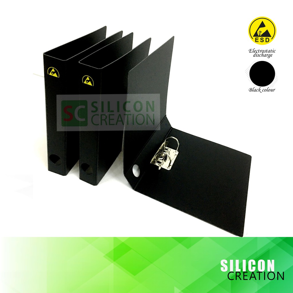 A4 ESD Ring Binder Anti-static clipboard ESD File | Shopee Malaysia