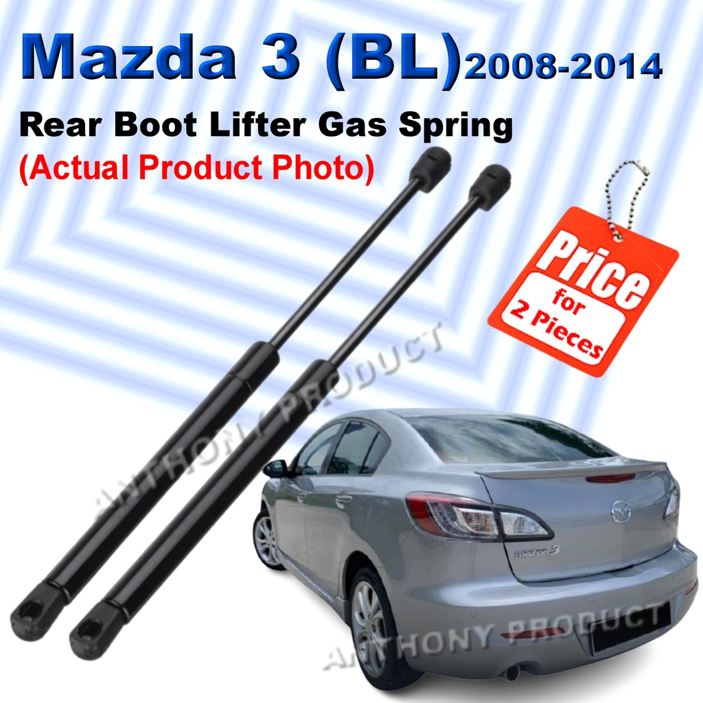Mazda 3 2008-2014 Rear Boot Lifter Rear Gas Spring (2 Pieces) | Shopee ...