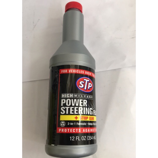 STP POWER STEERING FLUID & STOP LEAK (354 ML) Shopee Malaysia