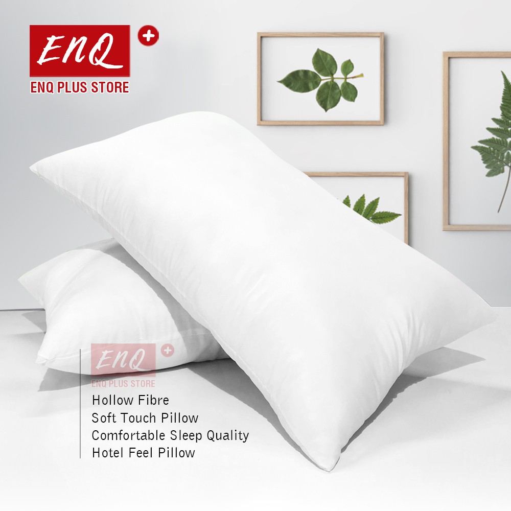 Hollow siliconized polyester fiber pillow sale