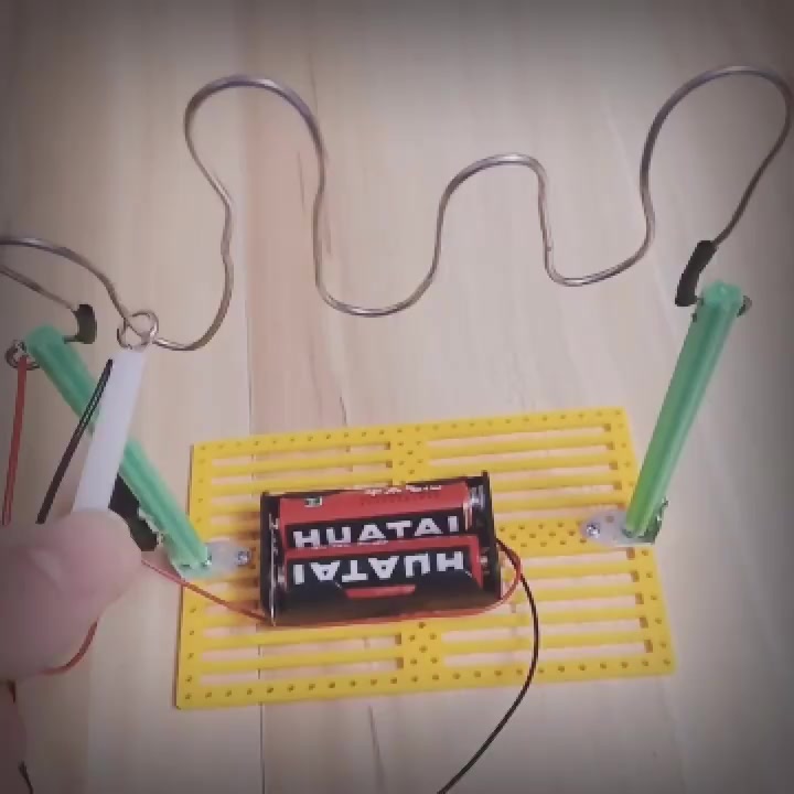Creative Diy Cross Fire Line Physical Circuit Experiment School Science ...