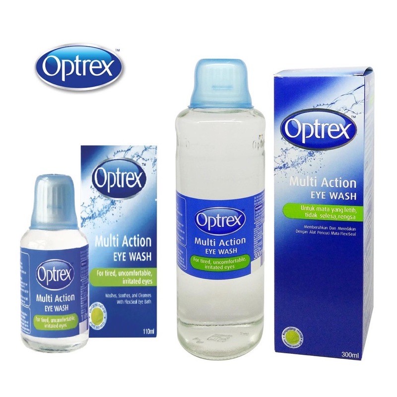 Optrex Multi Action Eye Wash 100ml /300ml