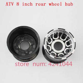 8-Inch Rear ATV Wheel Rim – 3 Lug 78mm Bolt Pattern – Steel Rim For 18x9.5-8 Tires – Fits TaoTao, Gokart, Quad, Dirt Bike
