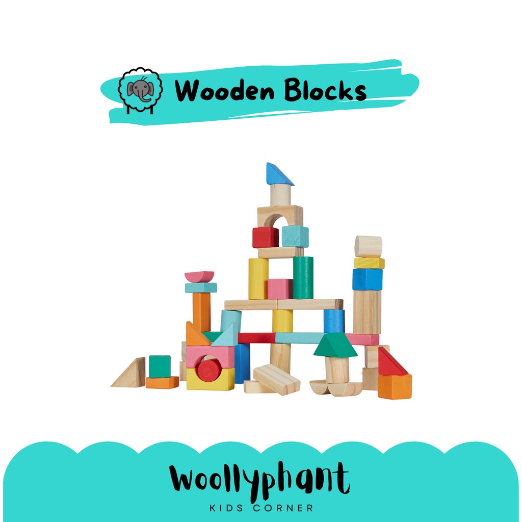 Wooden cheap blocks kmart