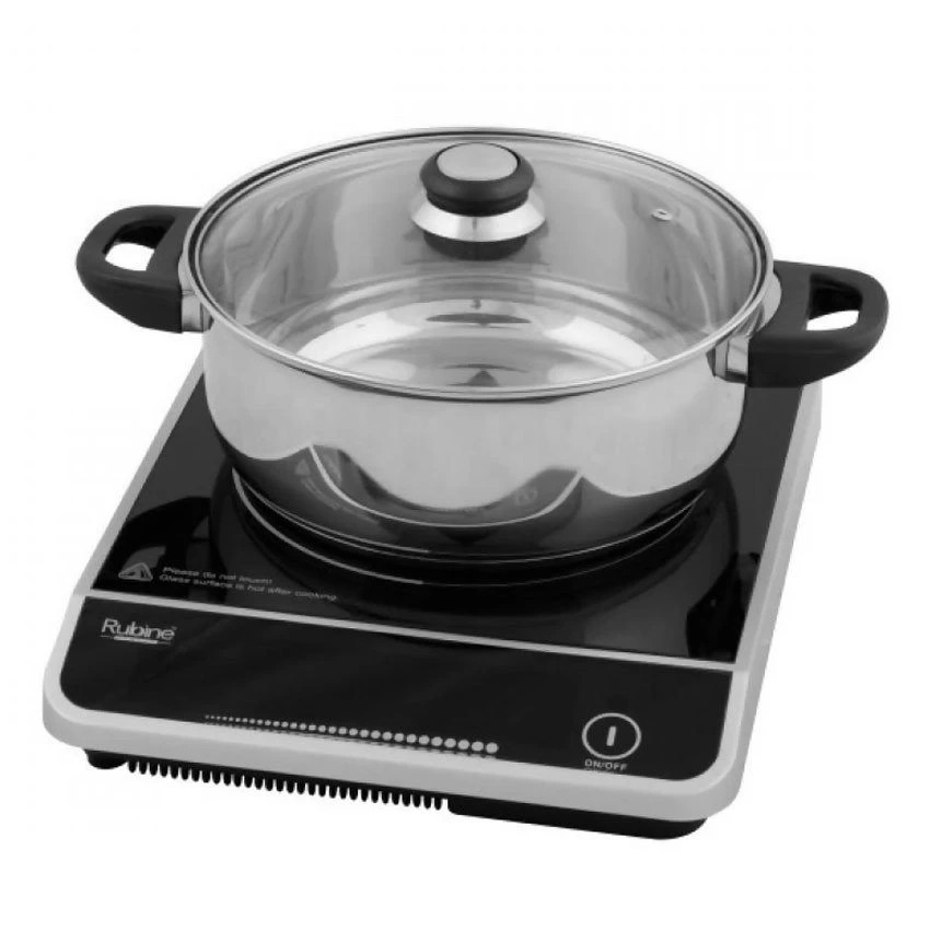 Rubine induction store cooker