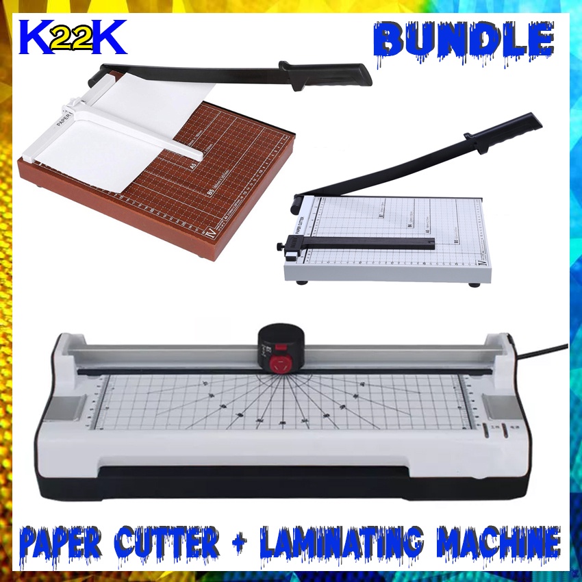 (BUNDLE) Paper Cutter with Paper Adjuster Office Supply WITH TGS-2 A3 ...