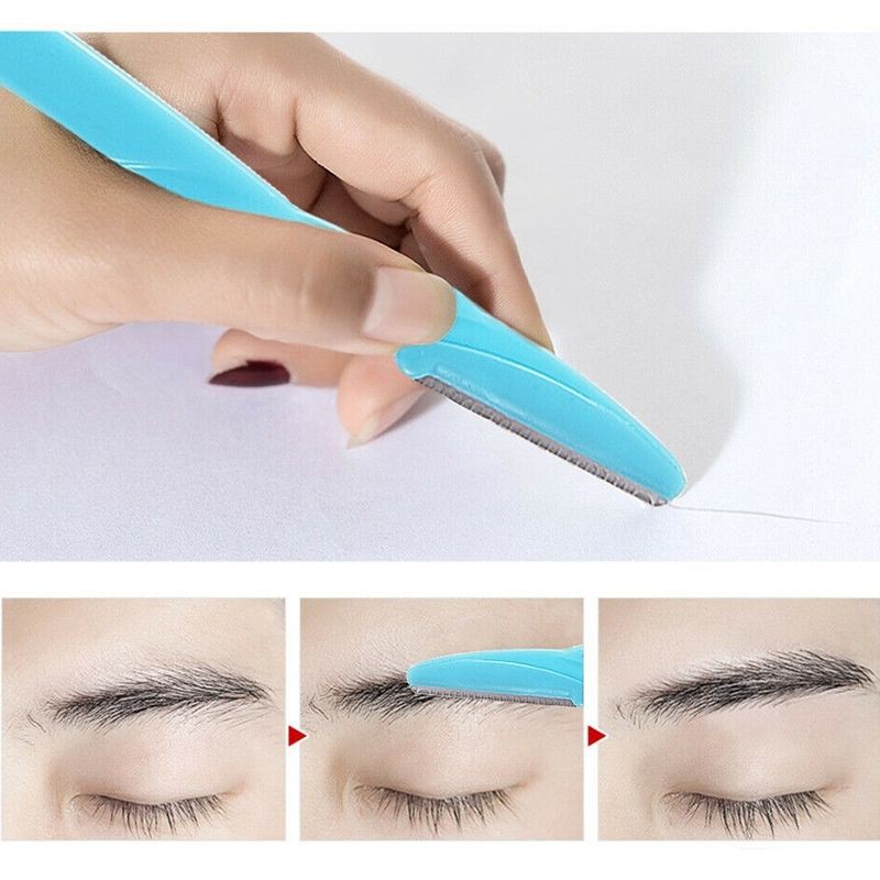EYEBROW RAZOR TO SHAPE & STYLISH YOUR EYEBROW (RANDOM) | Shopee Malaysia