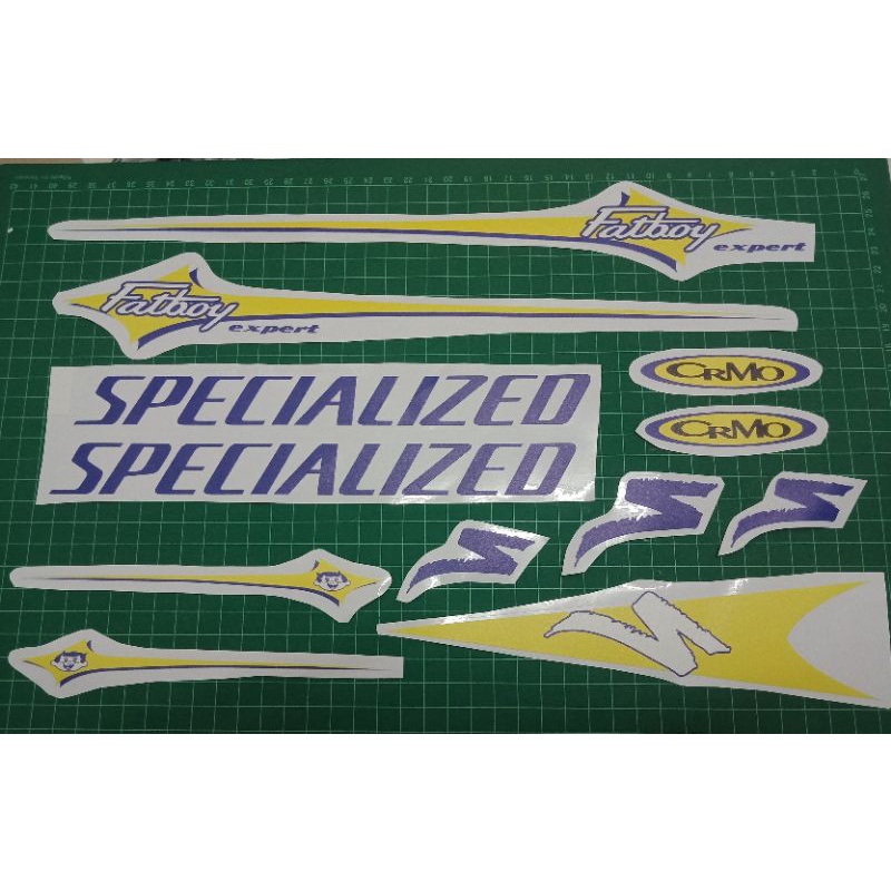 Specialized on sale fatboy decals