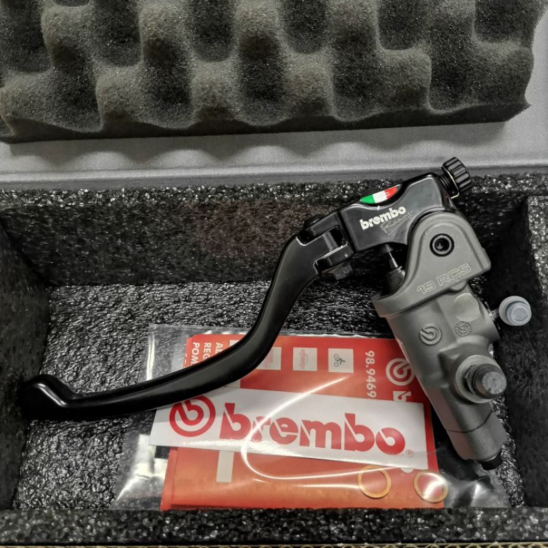 Original Brembo Hydraulic Clutch Pump RCS19 / RCS16 Corsa Costa (Left